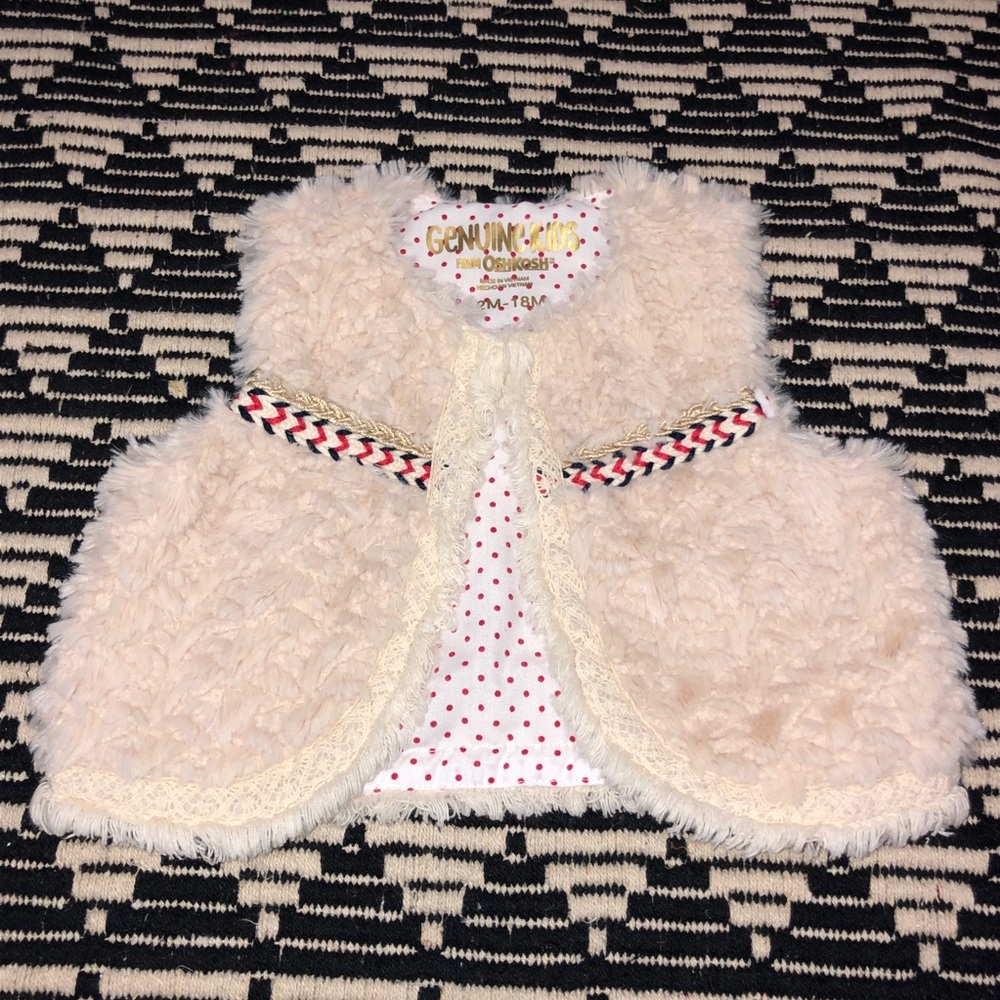 Toddler Fuzzy Vest